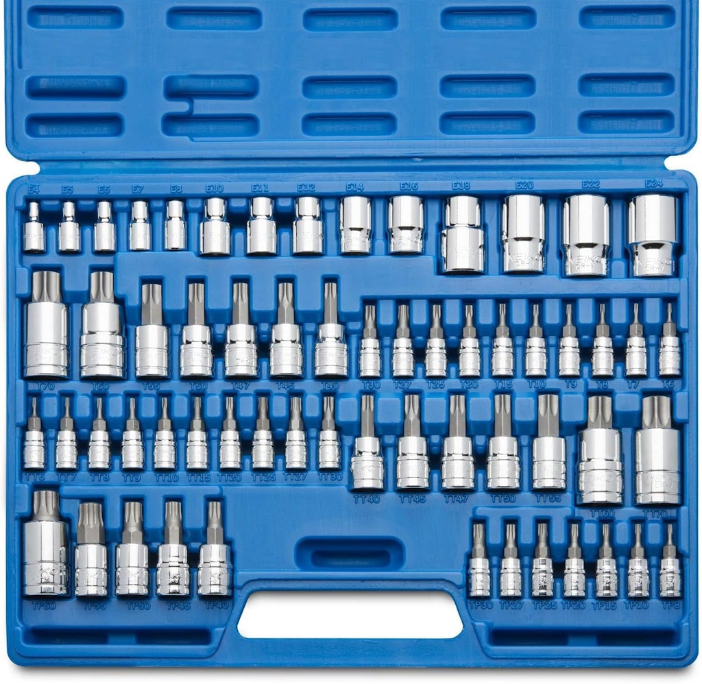 Neiko 60-Piece Master / External Torx Socket Set: $45 Neiko 60-Piece Master / External Torx Socket Set: $45