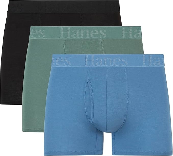 Hanes Men's Supersoft Viscose Boxer Briefs 3-Pack: $8.64 Hanes Men's Supersoft Viscose Boxer Briefs 3-Pack: $8.64