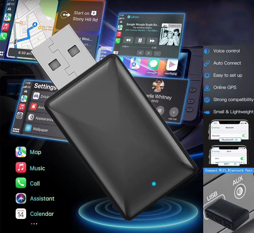 Skilldrive 2-in-1 Wireless Carplay & Android Adapter: $14 Skilldrive 2-in-1 Wireless Carplay & Android Adapter: $14