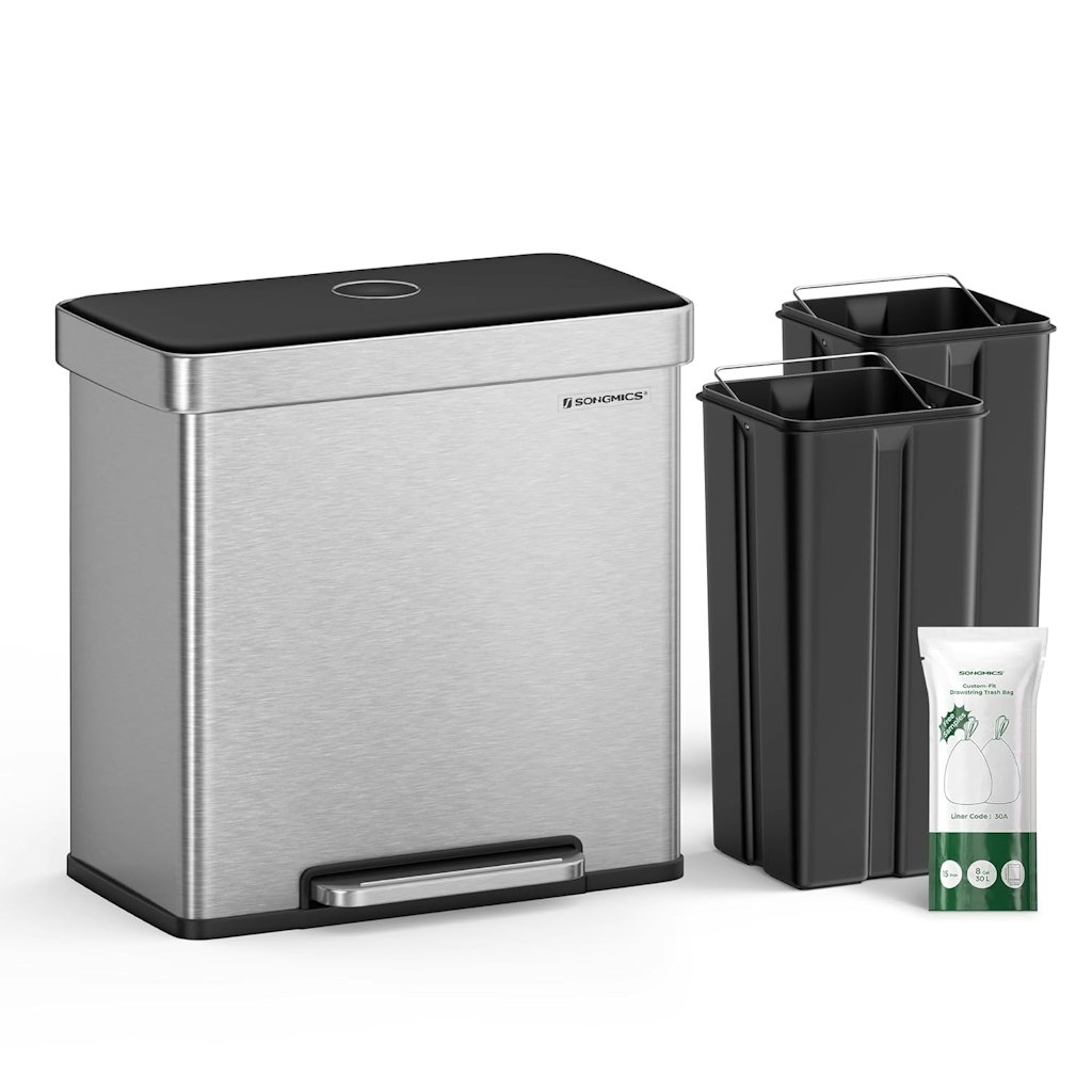 Songmics 16-Gallon Trash Can: $78 Songmics 16-Gallon Trash Can: $78