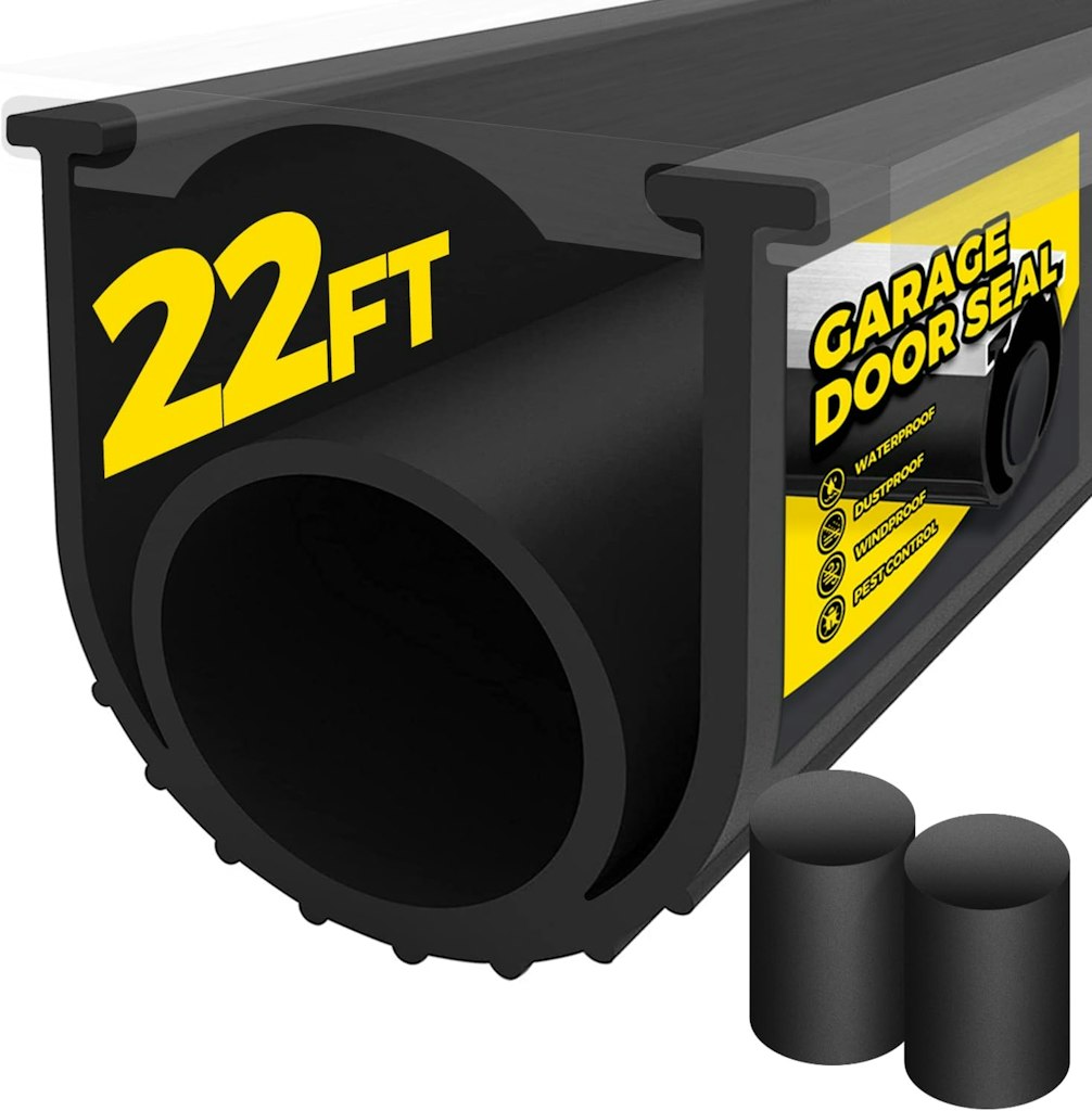 Holikme 22-Foot Garage Door Seal Kit: $23 Holikme 22-Foot Garage Door Seal Kit: $23
