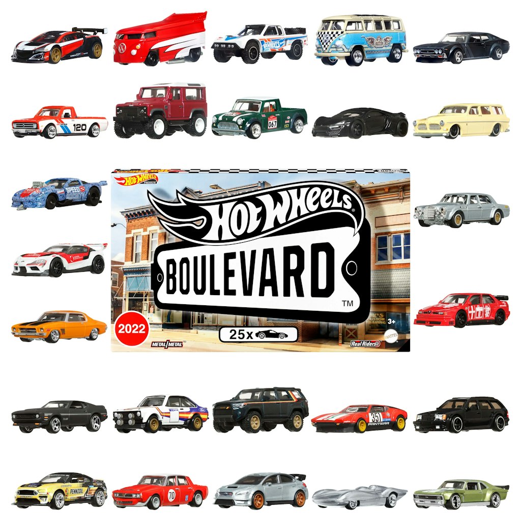Hot Wheels Boulevard 25-Car Factory Set: $74.97 Hot Wheels Boulevard 25-Car Factory Set: $74.97