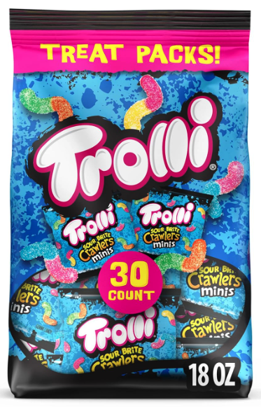 Trolli 30-Count Mini Sour Brite Crawlers: $13 via Subscribe & Save Trolli 30-Count Mini Sour Brite Crawlers: $13 via Subscribe & Save