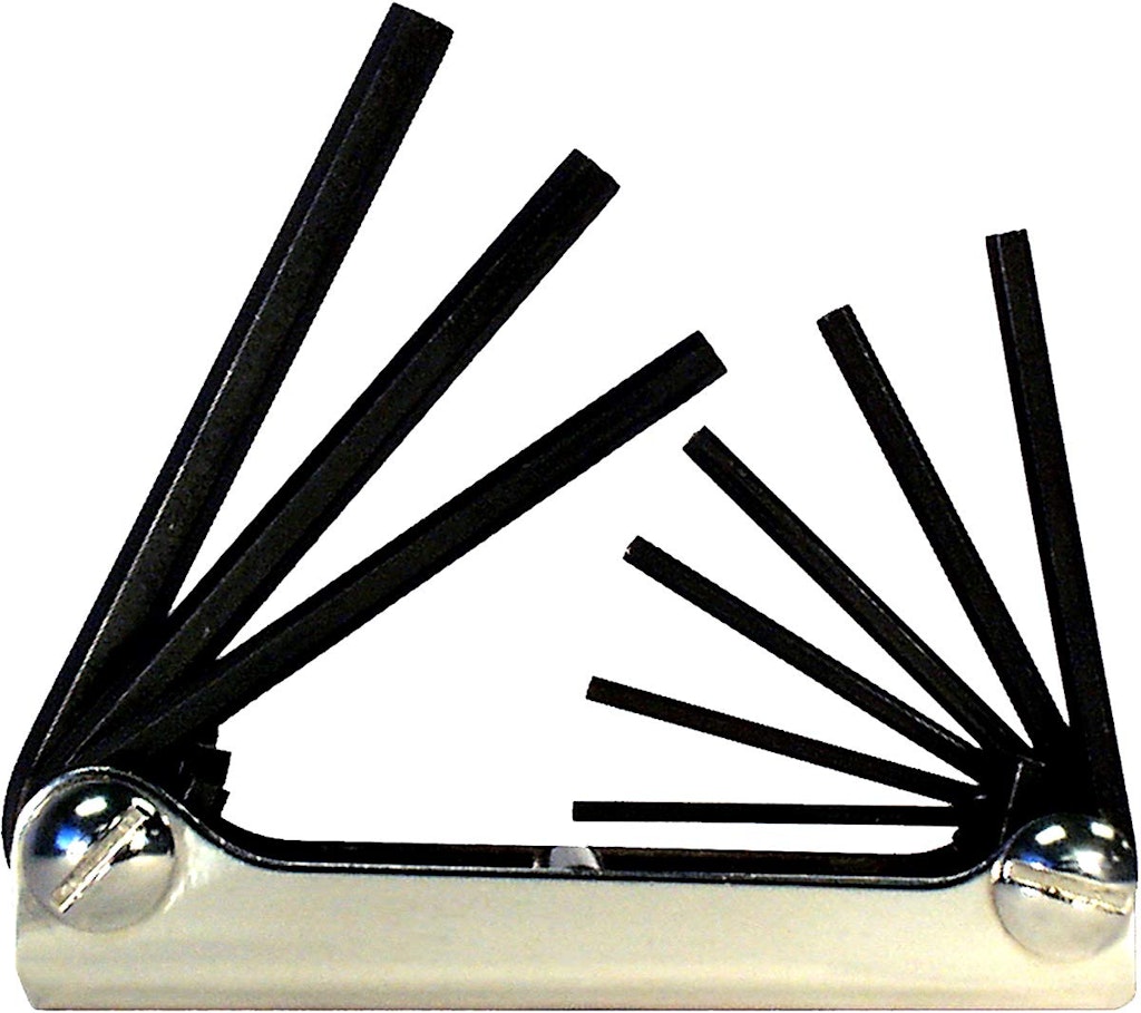 Eklind 9-Piece Fold-Up SAE Hex Key Allen Wrench: $5