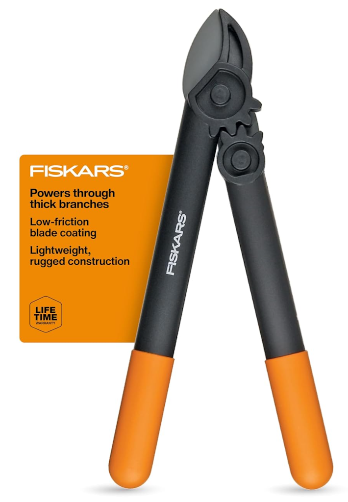 Fiskars 15" PowerGear Loppers: $18 Fiskars 15" PowerGear Loppers: $18