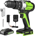 Greenworks 24V Brushless 1/2" Hammer Drill w/ Battery, Charger for $55 + free shipping