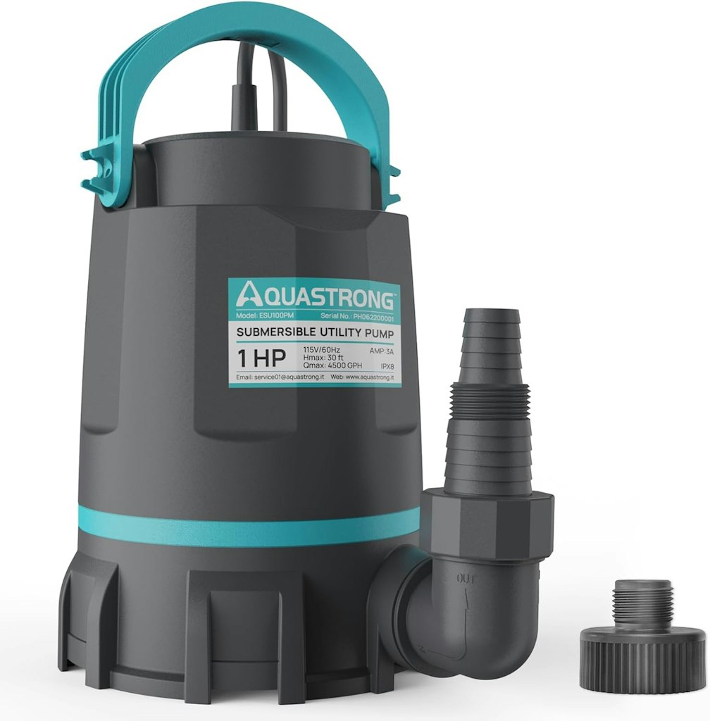 Aquastrong 4,500GPH Sump Pump: $63