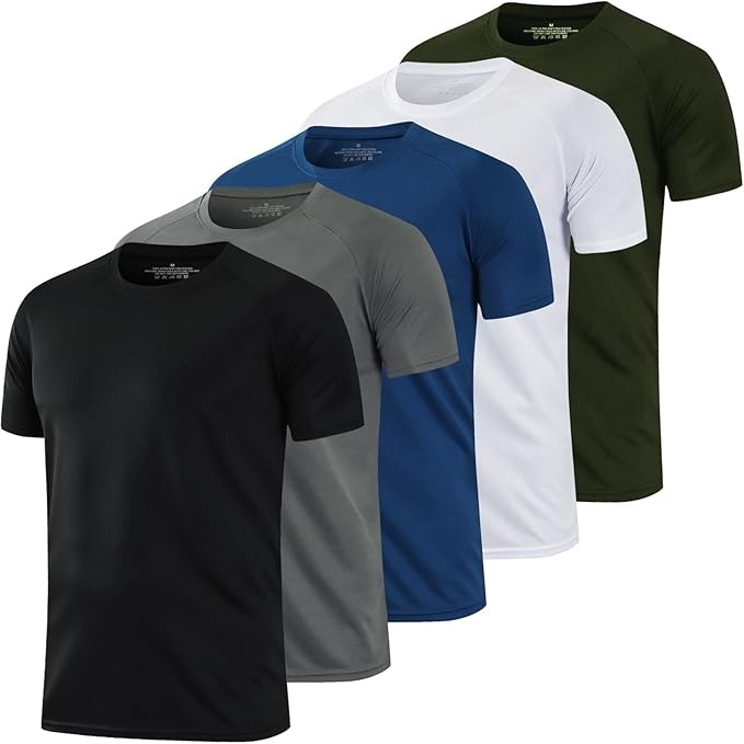 Men's Workout T-Shirt 5-Pack: $18