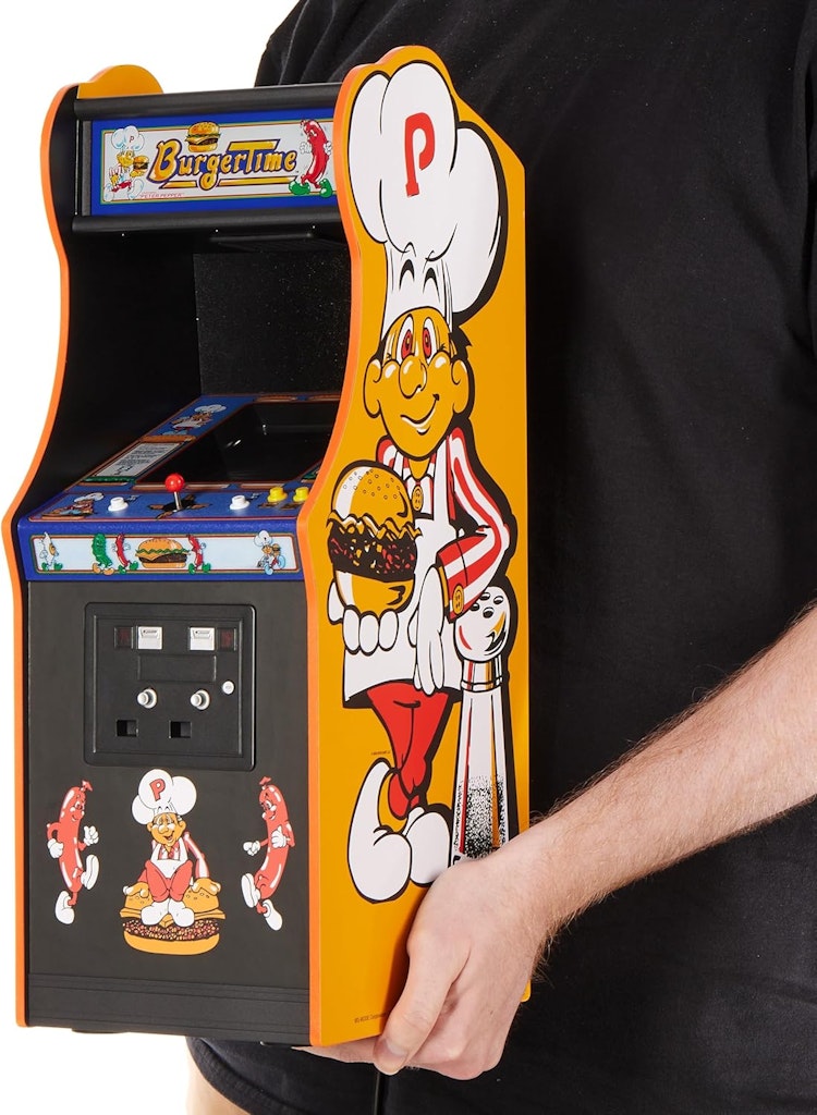 Quarter Arcades Burger Time Collector's Edition 1/4-Scale Mini Arcade: $99