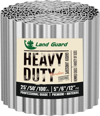 Land Guard 50-Foot Corrugated Garden Edging Border for $20 w/ Prime + free shipping