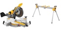 DeWalt 12" 15-Amp Dual Bevel Sliding Compound Miter Saw w/ Adjustable Saw Stand for $549 + free shipping