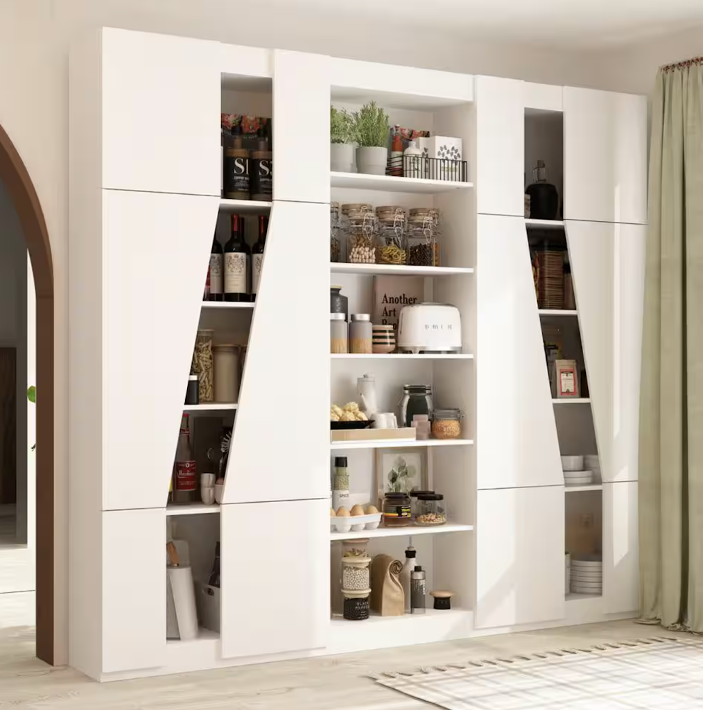 Fufu & Gaga 86.6" 16-Shelf Sideboard: $218 Fufu & Gaga 86.6" 16-Shelf Sideboard: $218