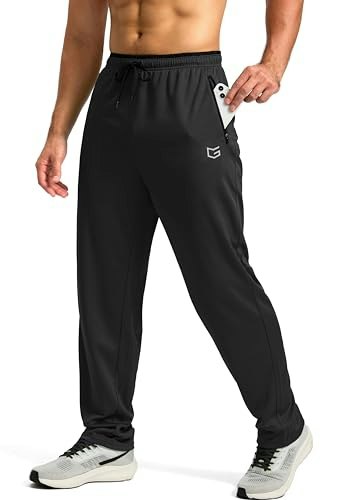 G Gradual Men's Mesh Lightweight Athletic Sweatpants: $14.81