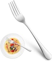 Stainless Steel Dinner Forks 16-Pack for $10 + free shipping w/ Prime