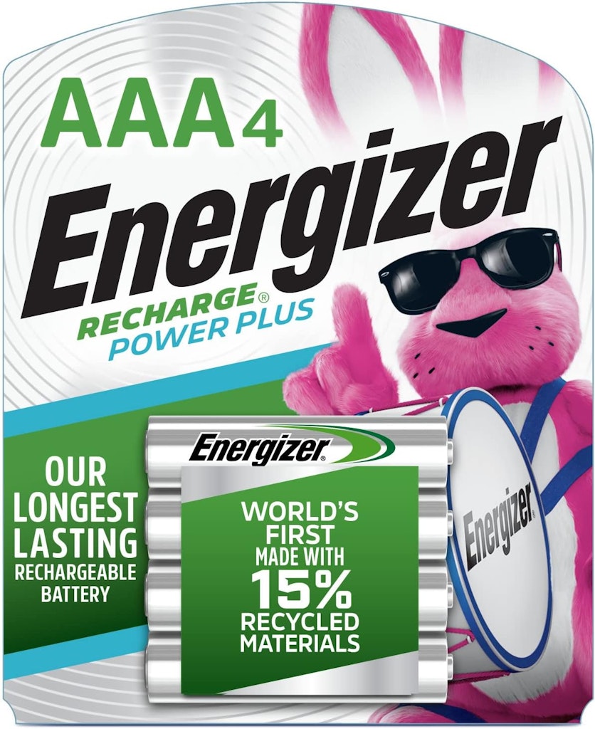 Energizer Power Plus Rechargeable AAA Batteries 4-Pack: $8.54 via Sub & Save