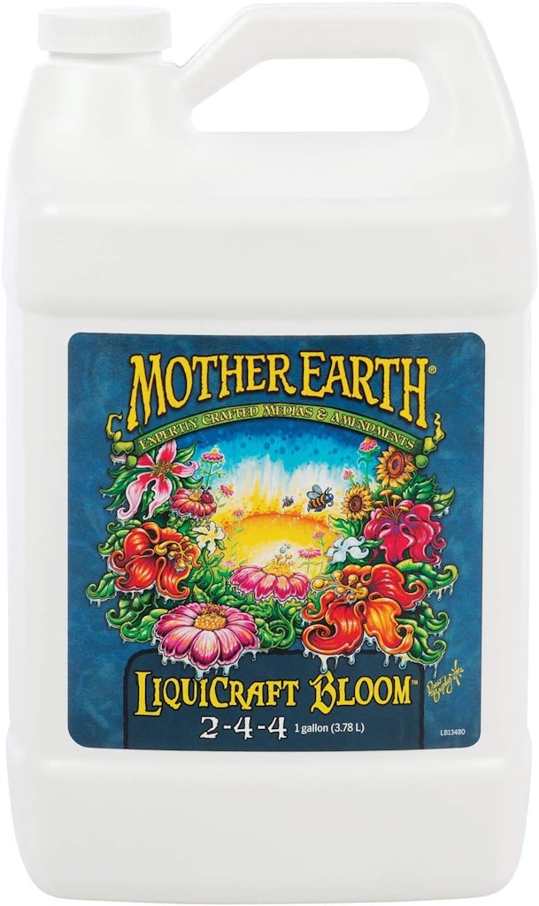 Mother Earth 1-Gallon LiquiCraft Bloom 2-4-4 Fertillizer for Flowering Plants And Vegetables: $46 Mother Earth 1-Gallon LiquiCraft Bloom 2-4-4 Fertillizer for Flowering Plants And Vegetables: $46