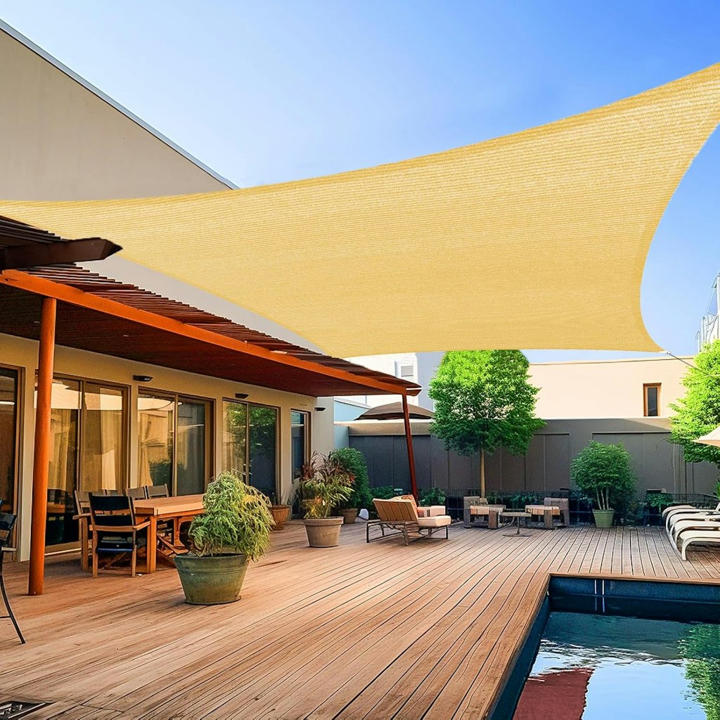 Shade&Beyond 8x10-Foot Sun Shade Sail: $21.58 Shade&Beyond 8x10-Foot Sun Shade Sail: $21.58