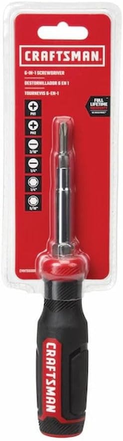 Craftsman Screwdriver w/ 6 Multi-Bits: $4.98 Craftsman Screwdriver w/ 6 Multi-Bits: $4.98