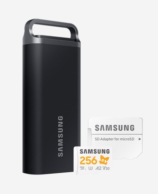 Samsung T5 EVO 4TB Portable SSD: $230 w/ free 128GB Sonic MicroSDXC & adapter