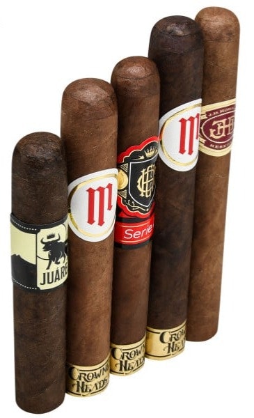Crowned Heads 5-Star 5-Cigar Sampler: $20 Crowned Heads 5-Star 5-Cigar Sampler: $20