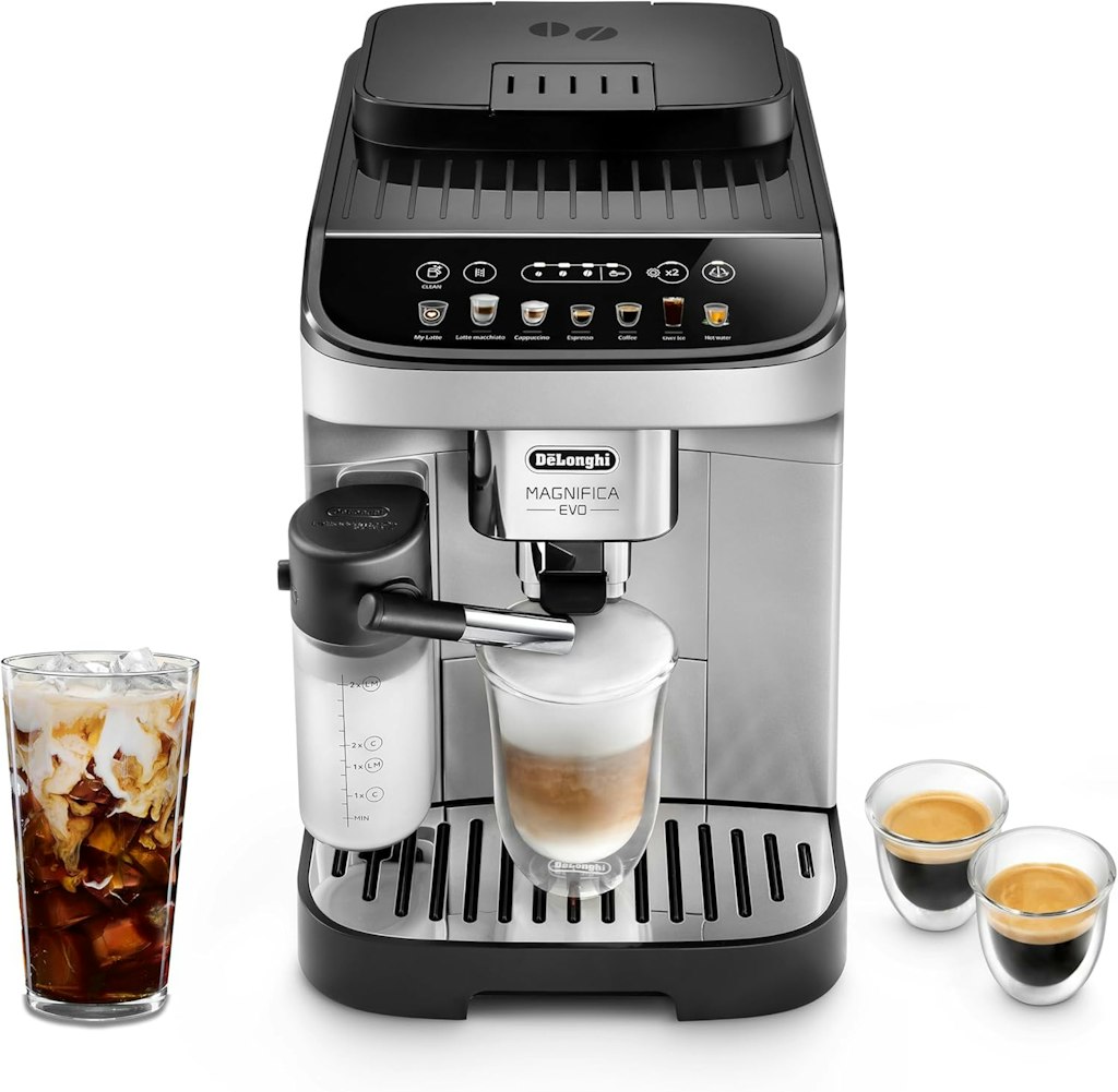 DeLonghi De'Longhi Magnifica Evo Automatic Espresso & Coffee Machine: $550