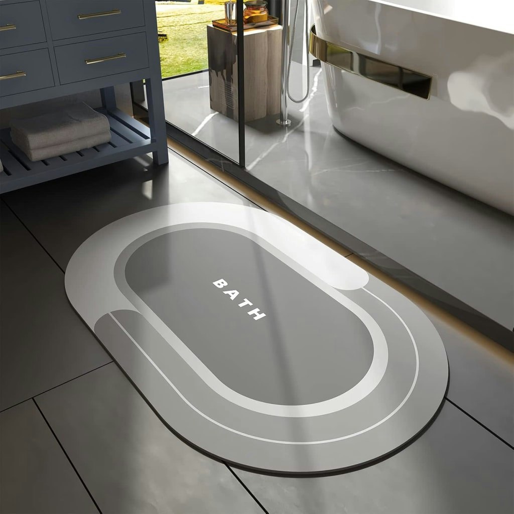 MontVoo 17" x 27" Super Absorbent Bath Rug: $8.44 MontVoo 17" x 27" Super Absorbent Bath Rug: $8.44