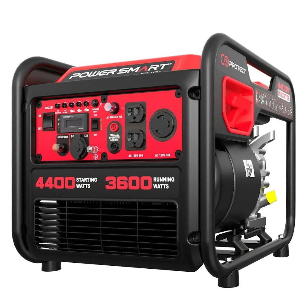 PowerSmart 3600W Portable Gas Generator: $350