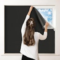 Customizable 100% Blackout Curtain 118" x 57" Roll for $22 + free shipping w/ Prime