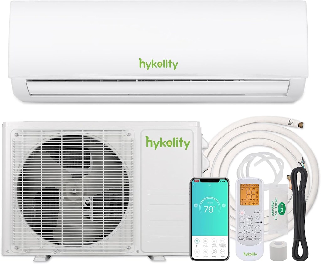 Hykolity 9,000-BTU Smart Mini Split Air Conditioner / Heater: $360 Hykolity 9,000-BTU Smart Mini Split Air Conditioner / Heater: $360