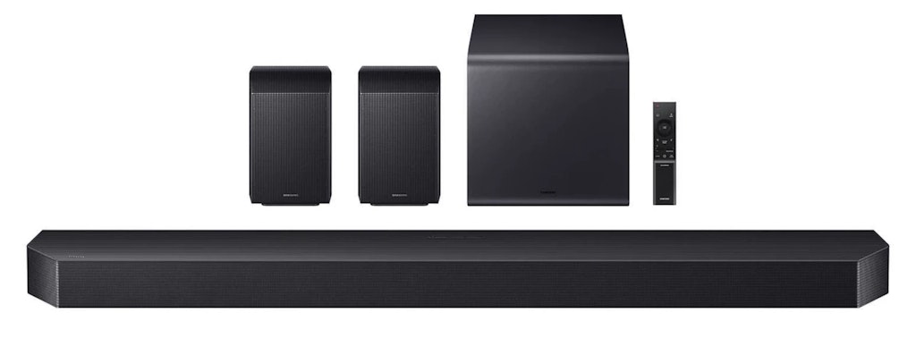 Samsung Q-Series 11.1.4-Channel Soundbar w/ Subwoofer & Speakers: $848