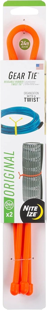 Nite Ize 24" Reusable Rubber Twist Tie 2-Pack: $8.20