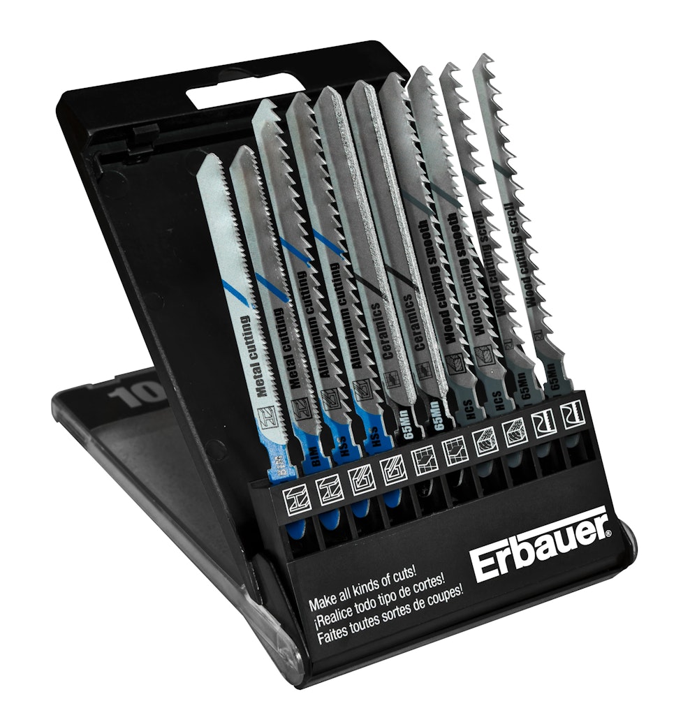 Rockwell 10-Piece BladeRunner T-Shank Jigsaw Blade Set: $24.98 Rockwell 10-Piece BladeRunner T-Shank Jigsaw Blade Set: $24.98