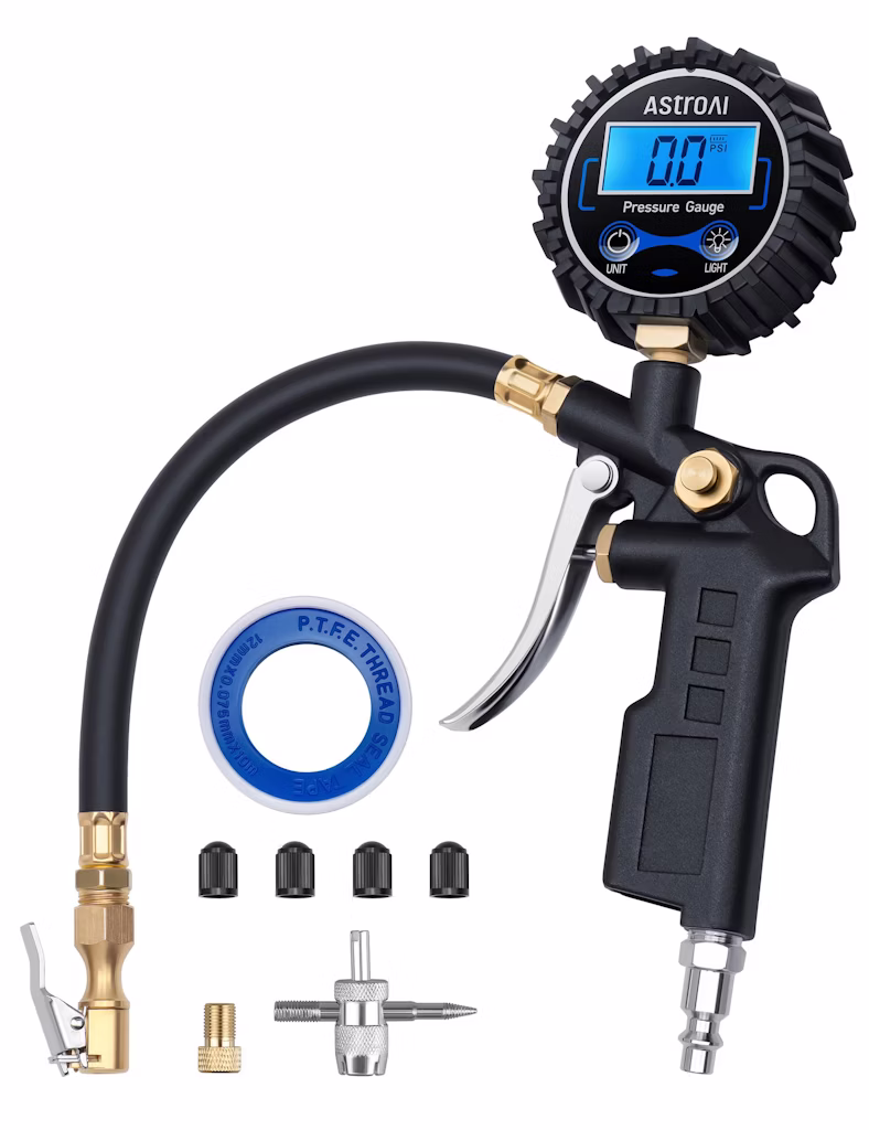 AstroAI Digital Tire Pressure Gauge Inflator: $12.95