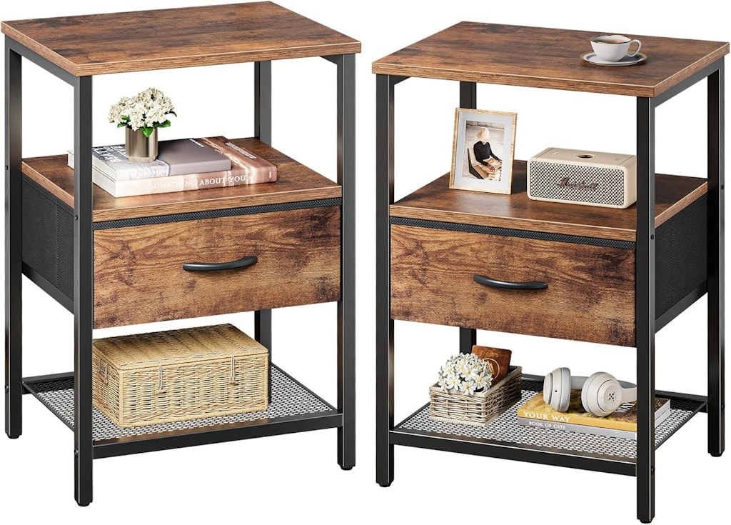 Huuger Nightstand Set of 2: $50