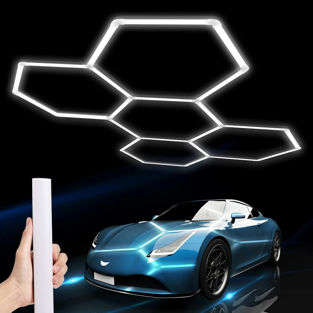 Hexagon LED Garage Light 25-Pack: $49.49 Hexagon LED Garage Light 25-Pack: $49.49