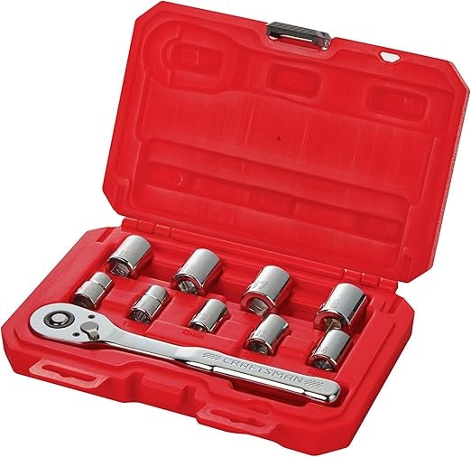 Craftsman 10-Piece 3/8" Drive Mechanics Tool Set: $15 Craftsman 10-Piece 3/8" Drive Mechanics Tool Set: $15