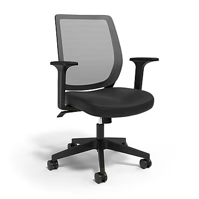 Staples Essentials Ergonomic Swivel Task Chair: $100