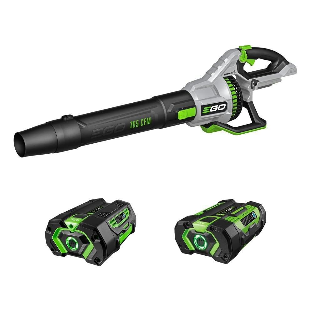 EGO Power+ 765 CFM Leaf Blower with Extra Battery Bundle: $299.99