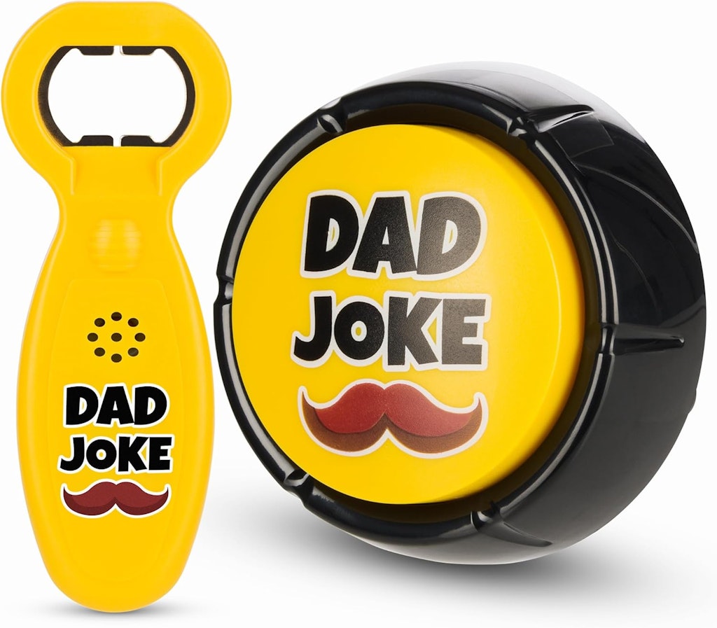 Dad Joke Button Dad Joke Talking Bottle Opener & Button: $7.47