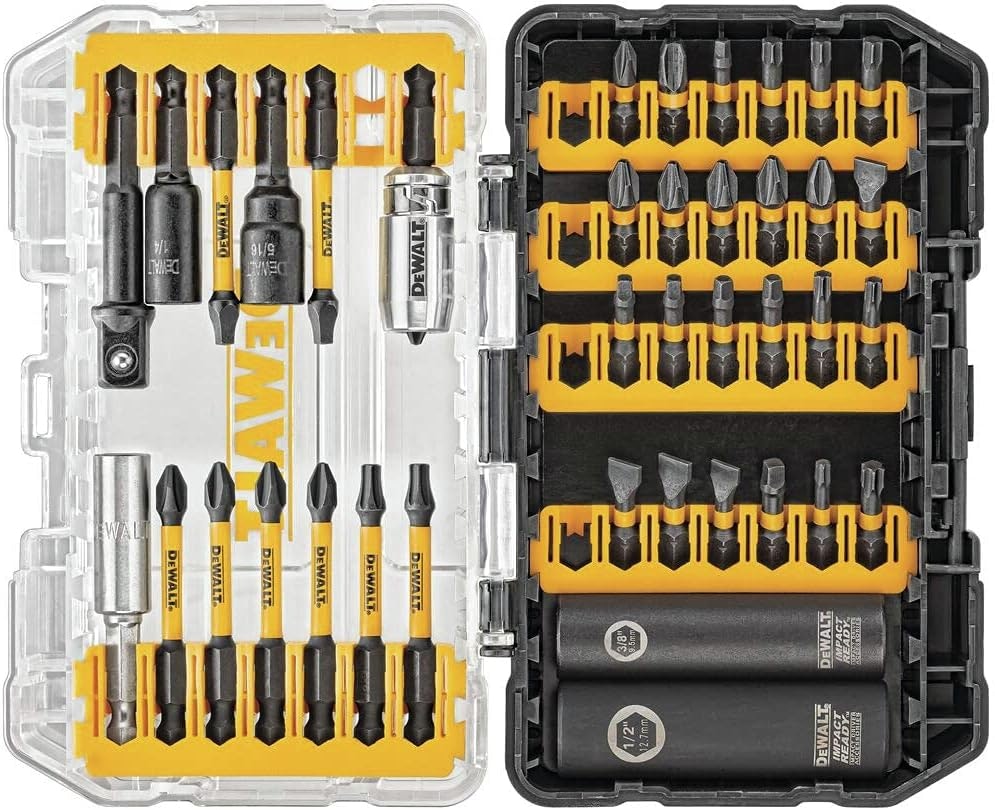 DeWalt Impact Ready Flextorq 40-Piece Steel Screwdriver Bit Set: $13 DeWalt Impact Ready Flextorq 40-Piece Steel Screwdriver Bit Set: $13