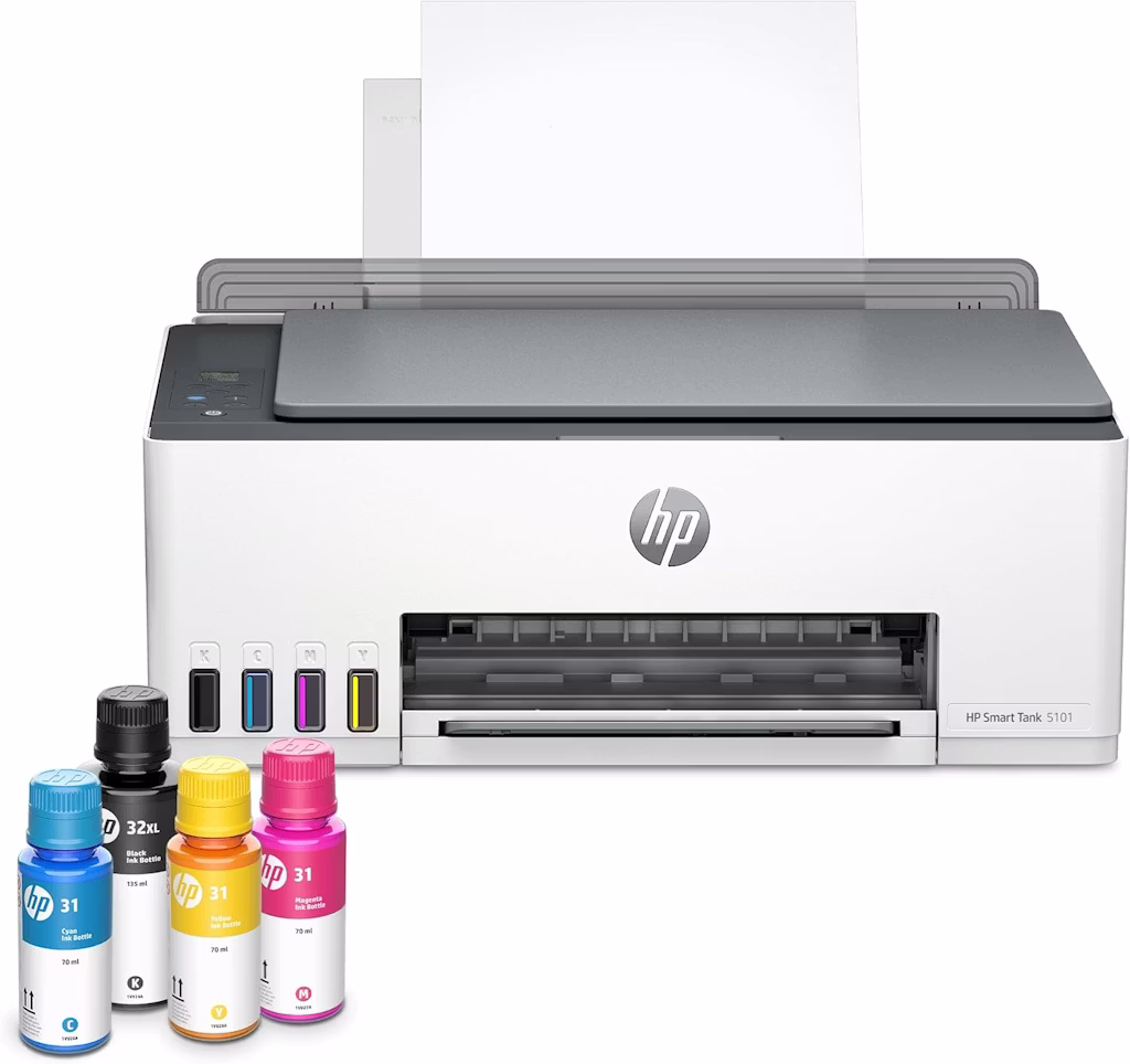 HP Smart-Tank 5101 Wireless All-in-One Ink-Tank Printer: $180 HP Smart-Tank 5101 Wireless All-in-One Ink-Tank Printer: $180