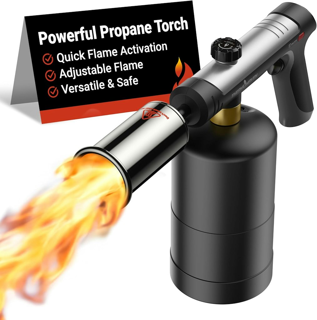 Thermomaven Propane Torch with One-Touch Max Fire: $24 w/ Prime