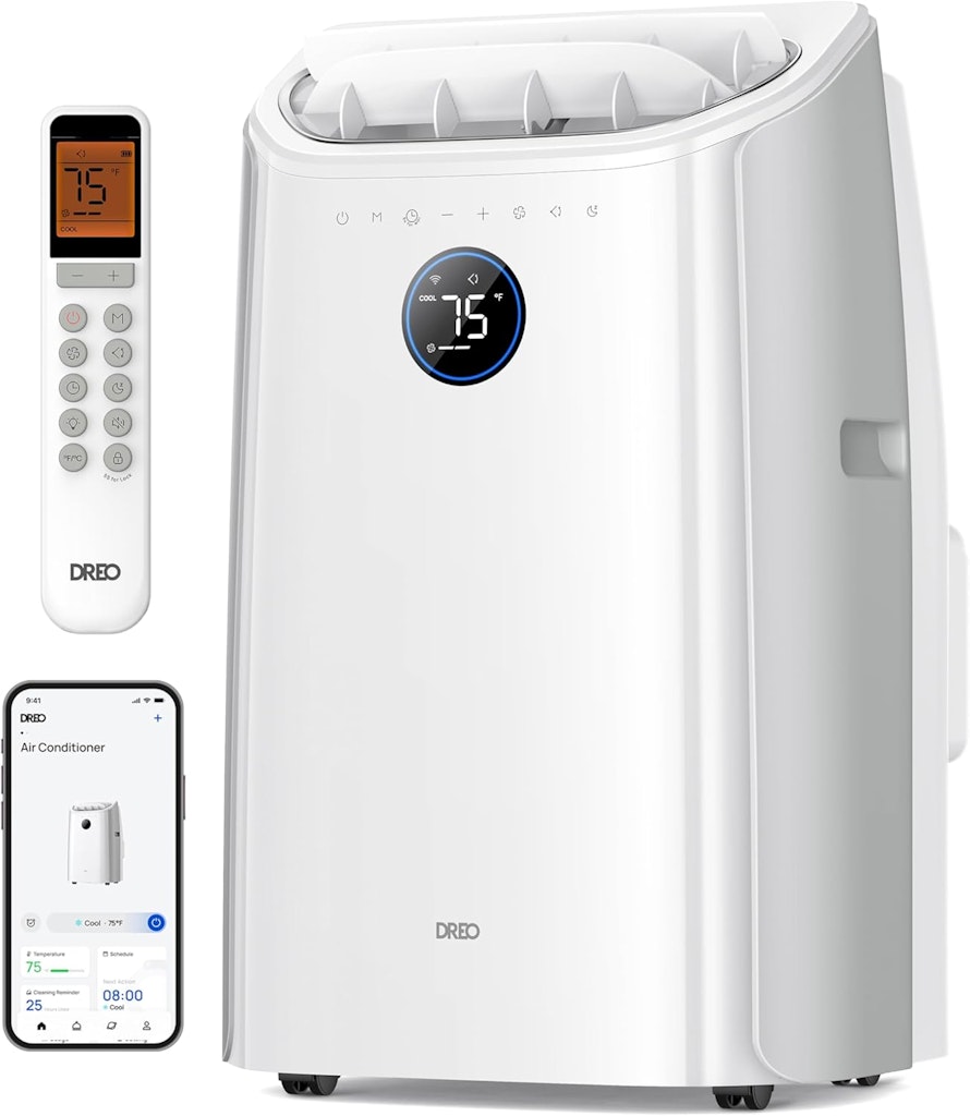 Dreo 12,000-BTU Smart Portable Air Conditioner: $424 Dreo 12,000-BTU Smart Portable Air Conditioner: $424