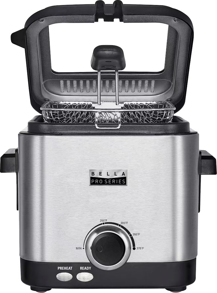 Bella Pro 1.6-Quart Deep Fryer: $20 Bella Pro 1.6-Quart Deep Fryer: $20