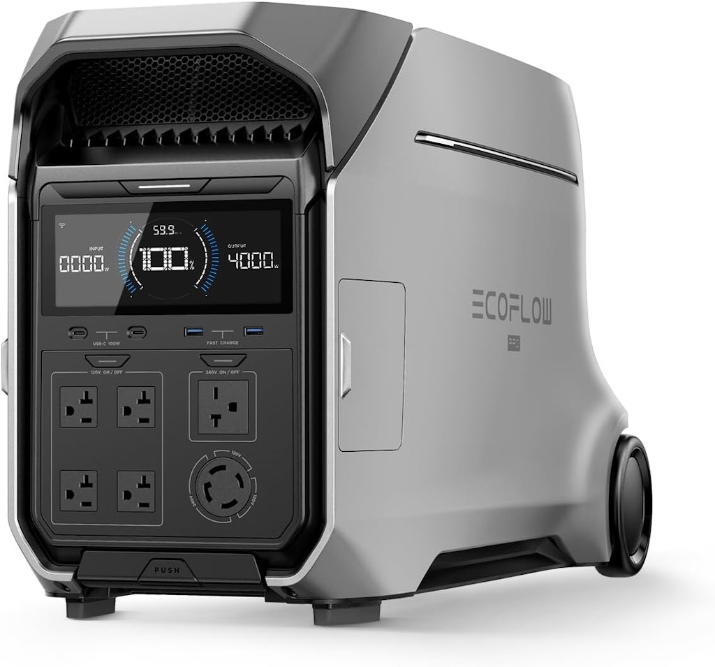 EcoFlow Delta Pro 3 4096Wh Portable Power Station: $1,999