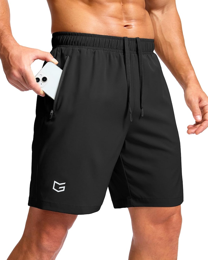 G Gradual Men's Athletic Shorts w/ Zipper Pockets: $12.59 G Gradual Men's Athletic Shorts w/ Zipper Pockets: $12.59