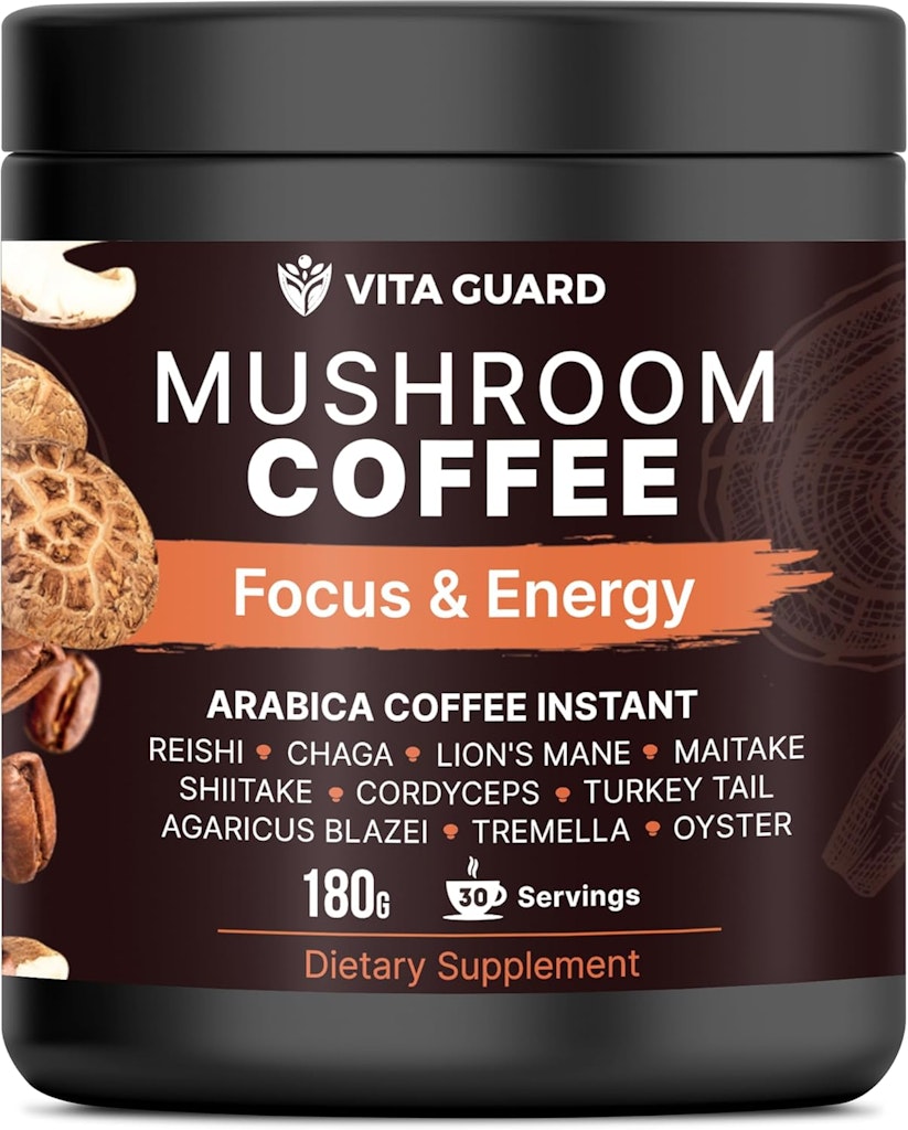 Vita Guard 180g Mushroom Coffee Blend: $11.45