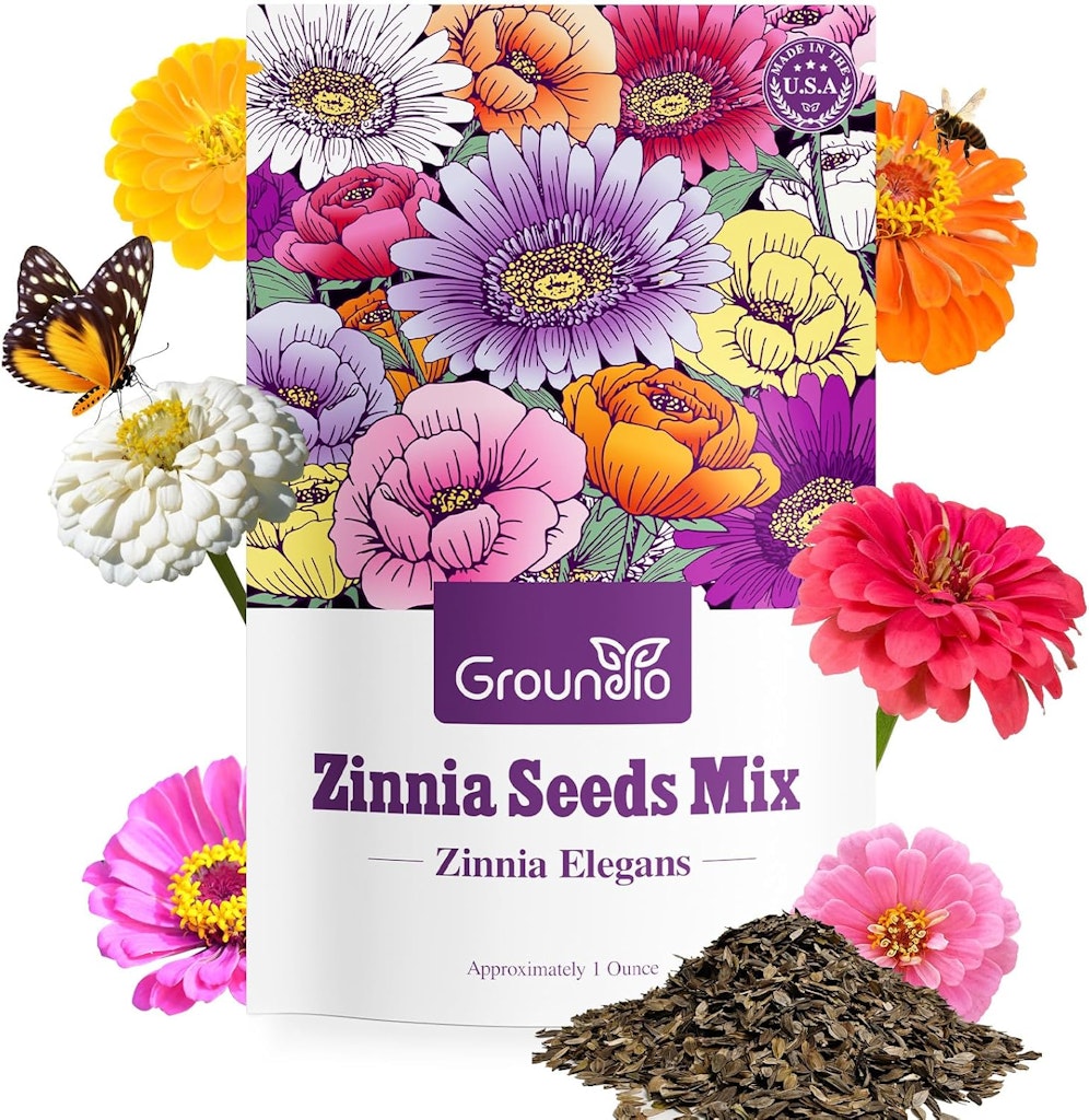 3,000+ Zinnia Seeds Mix: $5.69 via Sub. & Save 3,000+ Zinnia Seeds Mix: $5.69 via Sub. & Save