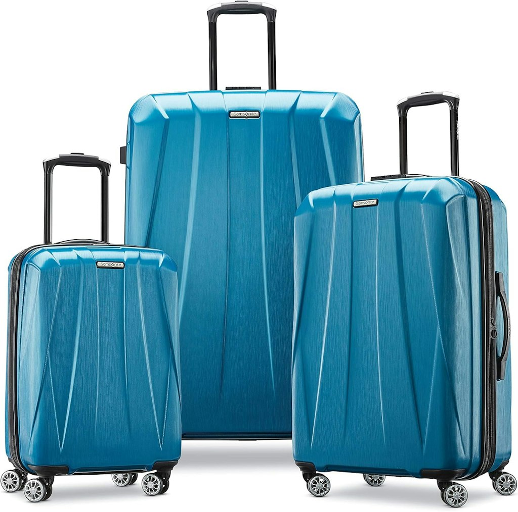 Samsonite Centric 2 3-Piece Hardside Spinner Set: $140 Samsonite Centric 2 3-Piece Hardside Spinner Set: $140