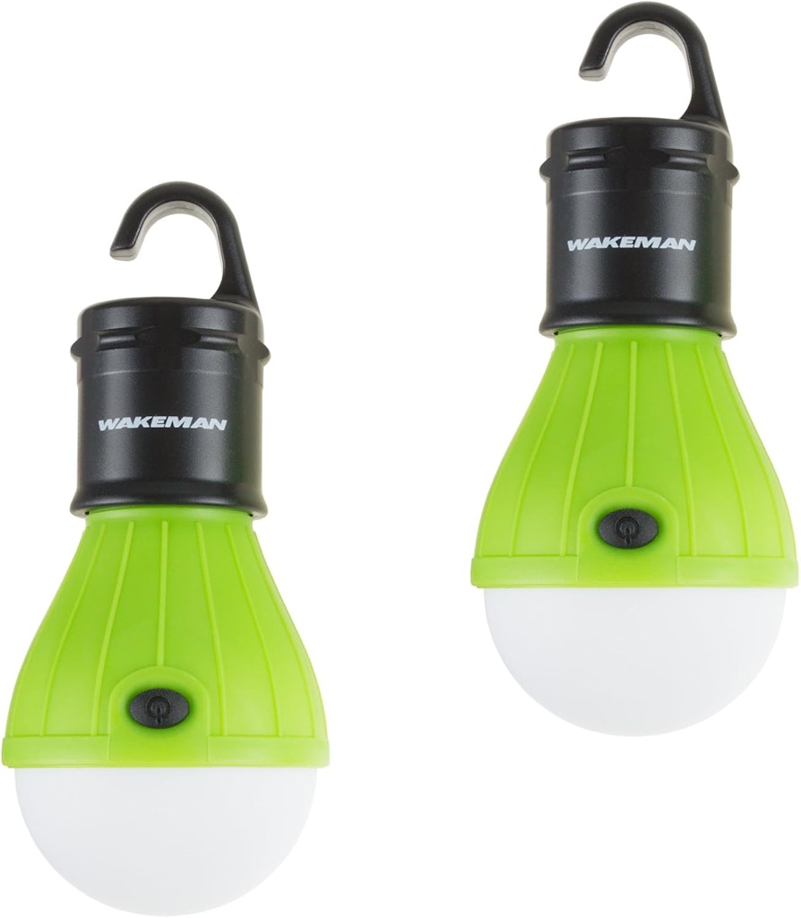 Wakeman LED Tent Lights with 3 Settings 2-Pack: $5.76